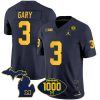 Rashan Gary Michigan Wolverines Football Navy Vapor F.U.S.E Limited Jersey - All Stitched