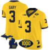 Rashan Gary Michigan Wolverines Football Maize Vapor F.U.S.E Limited Jersey - All Stitched