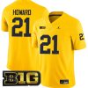 Desmond Howard Michigan Wolverines Football All Maize Jersey - All Stitched