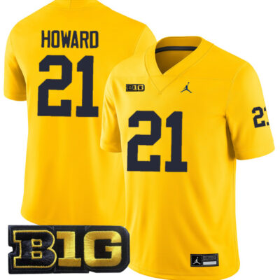 Desmond Howard Michigan Wolverines Football All Maize Jersey - All Stitched