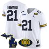 Desmond Howard Michigan Wolverines Football White Vapor F.U.S.E Limited Jersey - All Stitched