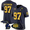 Aidan Hutchinson Michigan Wolverines Football Navy Vapor F.U.S.E Limited Jersey - All Stitched