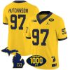 Aidan Hutchinson Michigan Wolverines Football Maize Vapor F.U.S.E Limited Jersey - All Stitched
