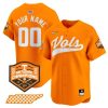 Custom Tennessee Volunteers College Baseball World Series Champions Orange Jersey - All Stitched