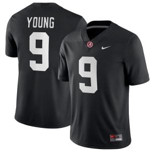 Bryce Young Alabama Crimson Tide Football Black Alternate Game Stitched Jersey