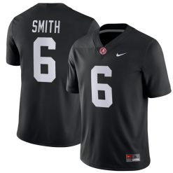 DeVonta Smith Alabama Crimson Tide Football Black Alternate Game Stitched Jersey