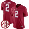 Ryan Williams Alabama Crimson Tide Football Crimson Home Game Jersey - All Stitched