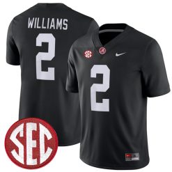 Ryan Williams Alabama Crimson Tide Football Black Alternate Game Jersey - All Stitched