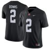 Caleb Downs Alabama Crimson Tide Football Black Alternate Game Stitched Jersey