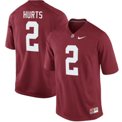 Jalen Hurts Alabama Crimson Tide Football Crimson Alumni Stitched Jersey