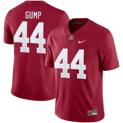 Forrest Gump Alabama Crimson Tide Football Crimson Home Game Stitched Jersey