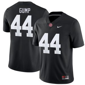 Forrest Gump Alabama Crimson Tide Football Black Alternate Game Stitched Jersey