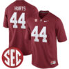 Forrest Gump Alabama Crimson Tide Football Crimson Alumni Stitched Jersey w/ SEC Patch