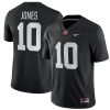 Mac Jones Alabama Crimson Tide Football Black Alternate Game Stitched Jersey
