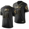 Mac Jones Alabama Crimson Tide Football Black Gold Stitched Jersey