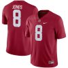 Julio Jones Alabama Crimson Tide Football Crimson Home Game Stitched Jersey
