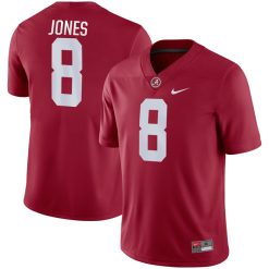 Julio Jones Alabama Crimson Tide Football Crimson Home Game Stitched Jersey