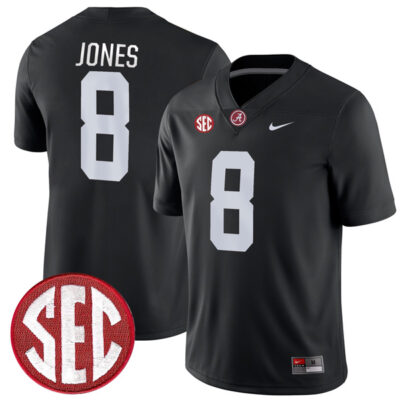 Julio Jones Alabama Crimson Tide Football Black Alternate Game Jersey - All Stitched