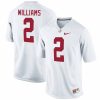 Ryan Williams Alabama Crimson Tide Football White Alumni Stitched Jersey