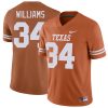 Ricky Williams Texas Longhorns Football Orange Home Game Jersey - All Stitched