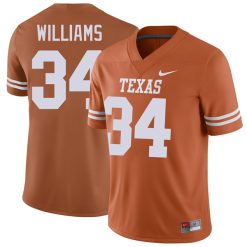 Ricky Williams Texas Longhorns Football Orange Home Game Jersey - All Stitched