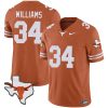 Ricky Williams Texas Longhorns Football Orange Vapor F.U.S.E Limited Jersey - All Stitched