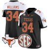 Ricky Williams Texas Longhorns Football Alternate Black Vapor F.U.S.E Limited Jersey - All Stitched w/ SEC Patch