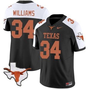 Ricky Williams Texas Longhorns Football Alternate Black Vapor F.U.S.E Limited Jersey - All Stitched