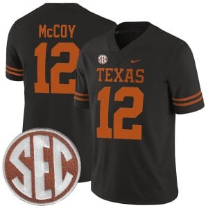Colt McCoy Texas Longhorns Football Black Alternate Game Jersey - All Stitched