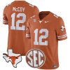 Colt McCoy Texas Longhorns Football Orange Vapor F.U.S.E Limited Jersey - All Stitched