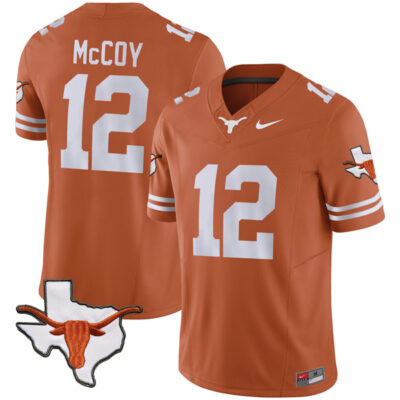 Colt McCoy Texas Longhorns Football Orange Vapor F.U.S.E Limited Jersey - All Stitched