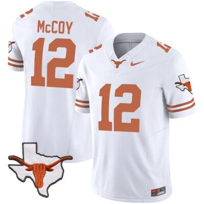 Colt McCoy Texas Longhorns Football White Vapor F.U.S.E Limited Jersey - All Stitched