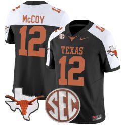 Colt McCoy Texas Longhorns Football Alternate Black Vapor F.U.S.E Limited Jersey - All Stitched