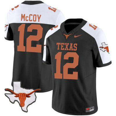 Colt McCoy Texas Longhorns Football Alternate Black Vapor F.U.S.E Limited Jersey - All Stitched