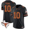 Vince Young Texas Longhorns Football Black Vapor F.U.S.E Limited Jersey - All Stitched