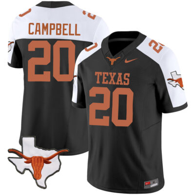 Earl Campbell Texas Longhorns Football Alternate Black Vapor F.U.S.E Limited Jersey - All Stitched