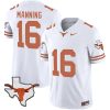 Arch Manning Texas Longhorns Football White Vapor F.U.S.E Limited Jersey - All Stitched
