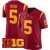 Reggie Bush USC Trojans Football Cardinal Home Game Jersey - All Stitched