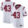 Troy Polamalu USC Trojans Football White Away Jersey - All Stitched