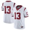 Caleb Williams USC Trojans Football White Away Jersey - All Stitched
