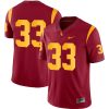 Marcus Allen USC Trojans Football Cardinal Home Jersey - All Stitched