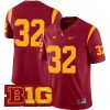 OJ Simpson USC Trojans Football Cardinal Home Jersey - All Stitched