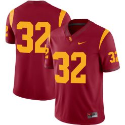 OJ Simpson USC Trojans Football Cardinal Home Jersey - All Stitched