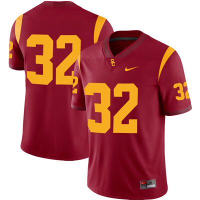 OJ Simpson USC Trojans Football Cardinal Home Jersey - All Stitched