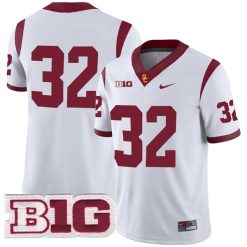 OJ Simpson USC Trojans Football White Away Jersey - All Stitched
