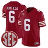 Baker Mayfield Oklahoma Sooners Football Crimson Alternate Jersey - All Stitched
