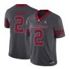 CeeDee Lamb Oklahoma Sooners Football Grey Alternate Jersey - All Stitched