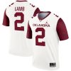 CeeDee Lamb Oklahoma Sooners Football White Legend Jersey - All Stitched