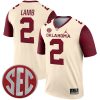 CeeDee Lamb Oklahoma Sooners Football Cream Legend Jersey - All Stitched