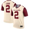 CeeDee Lamb Oklahoma Sooners Football Cream Legend Jersey - All Stitched
